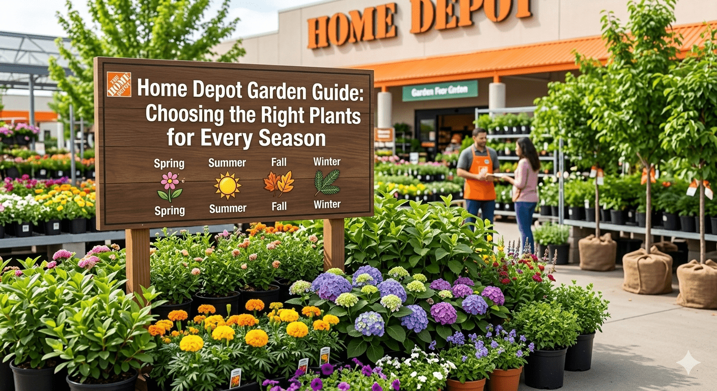 Home Depot Garden Guide: Choosing the Right Plants for Every Season